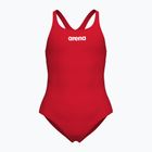 Costum de baie întreg pentru copii arena Team Swim Pro Solid red/white