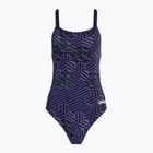 Costum de baie dintr-o singură piesă pentru femei arena Kikko Pro Challenge Back navy/navy multi