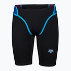 Bărbați arena Icons Swim Panel Jammer negru/neon blue/roșu fandango/turquoise