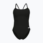 Costum de înot dintr-o piesă pentru femei arena Lace Back Solid black/white