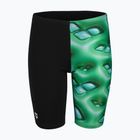 Boxeri de înot pentru copii arena Foam Swim Jammer black/soft green multi