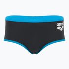 Boxeri de înot pentru bărbați arena One Low Waist Short Big Logo asphalt/turquise