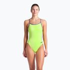 Costum de înot dintr-o piesă pentru femei arena Lace Back Solid artic lime/future dusk