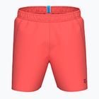 Șort de baie pentru bărbați arena Fundamentals Boxer R dark purple/calypso coral