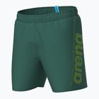 Șort de baie pentru bărbați arena Fundamentals Arena Logo Boxer R artic lime/mangrove