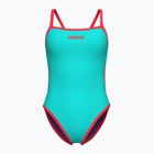 Costum de baie dintr-o piesă pentru femei arena Solid Rev Challenge Back water/plum/bright coral