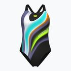 Costum de baie dintr-o piesă pentru femei arena Water Fluids Swim Pro Back black multi/black