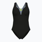 Costum de baie întreg pentru femei arena Control Pro Solid black/sea foam