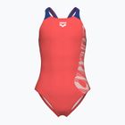 Costum de baie întreg pentru copii arena Graphic V Back calypso coral/royal