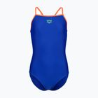 Costum de baie întreg pentru copii arena Light Drop Solid neon blue/team orange/team orange