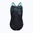 Costum de baie întreg pentru copii arena Kikko Swim Pro Back black/water