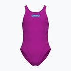 Costum de baie întreg pentru copii Arena Team Swim Tech Solid very fuchsia/water