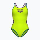 Costum de baie întreg pentru femei arena One Double Cross Back One Piece artic lime/plum/blue cosmo