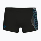 Boxeri de înot pentru bărbați arena Basic Swim Short black/turquoise
