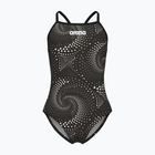 Costum de baie întreg pentru copii arena Fireflow Lightdrop Back black/team black