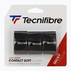 Învelișuri pentru rachete de tenis  Tecnifibre Contact Soft 12 buc. black