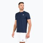 Tricou de tenis pentru bărbați Tecnifibre Graphic Tee Stretch merine