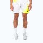 Pantaloni scurți de tenis pentru bărbați Tecnifibre X-Loop white/yellow
