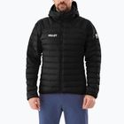 Geacă căptușită pentru bărbați Millet Fitz Roy Warm Hoodie black