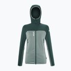 Hanorac pentru femei Millet Fusion Grid Hoodie seaweed/bottle