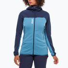 Bluză pentru femei Millet Fusion Grid Hoodie coronet blue/saphir