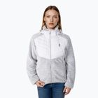 Geacă hibrid pentru femei Aulp Clem Hooded Hybrid white
