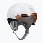 Cască de schi pentru femei Rossignol Fit Visor Impacts white/orange/silver