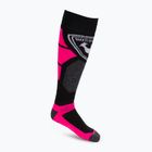 Șosete de schi pentru femei Rossignol L3 W Premium Wool fluo pink