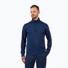 Bluză pentru bărbați de schi Rossignol Mid Layer Stertch Half Zip dark navy