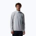 Bluză pentru bărbați de schi Rossignol Mid Layer Stertch Half Zip light grey