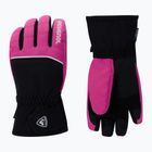 Mănuși de schi pentru copii Rossignol Tech Impr G electric fuchsia