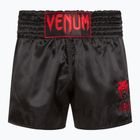 Pantaloni scurți de antrenament pentru bărbați Venum Classic Muay Thai black/red