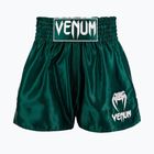 Pantaloni scurți de antrenament pentru bărbați Venum Classic Muay Thai deep forest green