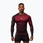 Longsleeve de antrenament pentru bărbați Venum Tactical XT Rashguards black/burgundy/gold