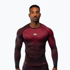Longsleeve de antrenament pentru bărbați Venum Tactical XT Rashguards black/burgundy/gold