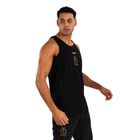 Tank top de antrenament pentru bărbați Venum x Ilia Topuria Unmatched black/gold