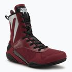 Încălțăminte de box Venum Elite Boxing wine lees/silver logo