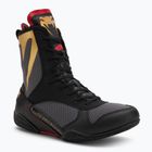 Încălțăminte de box Venum Elite Boxing stom grey/gold logo