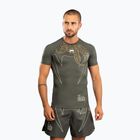 Rashguard pentru bărbați Venum Serpenti Rashguards kaki/bronze/ivory