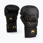 Mănuși de box Venum Serpenti Sparring black/silver/gold