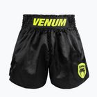 Pantaloni scurți de antrenament pentru bărbați Venum Classic Evo Muay Thai black/neon yellow