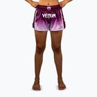 Pantaloni de antrenament pentru femei Venum Iris Muay Thai plum/white