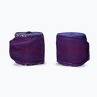 Bandaje de box Venum Santa Muerte Handwraps 250 cm dark purple