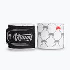 Bandaje pentru box Venum Monogram Hand Wraps Advanced 250 cm white
