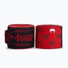Bandaje de box Venum Monogram Hand Wraps Advanced 250 cm red