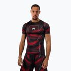 Rashguard pentru bărbați Venum Matupa Short Sleeve black/red/silver