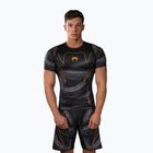 Rashguard pentru bărbați Venum Matupa Short Sleeve black/grey/gold