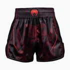 Pantaloni scurți de antrenament pentru bărbați Venum Spectre Muay Thai black/red