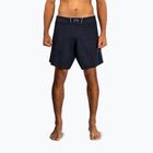 Pantaloni scurți de antrenament pentru bărbați Venum G-Core Fight navy blue/white