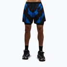 Pantaloni scurți de antrenament pentru bărbați Venum No-Gi 6.0 Training black/blue